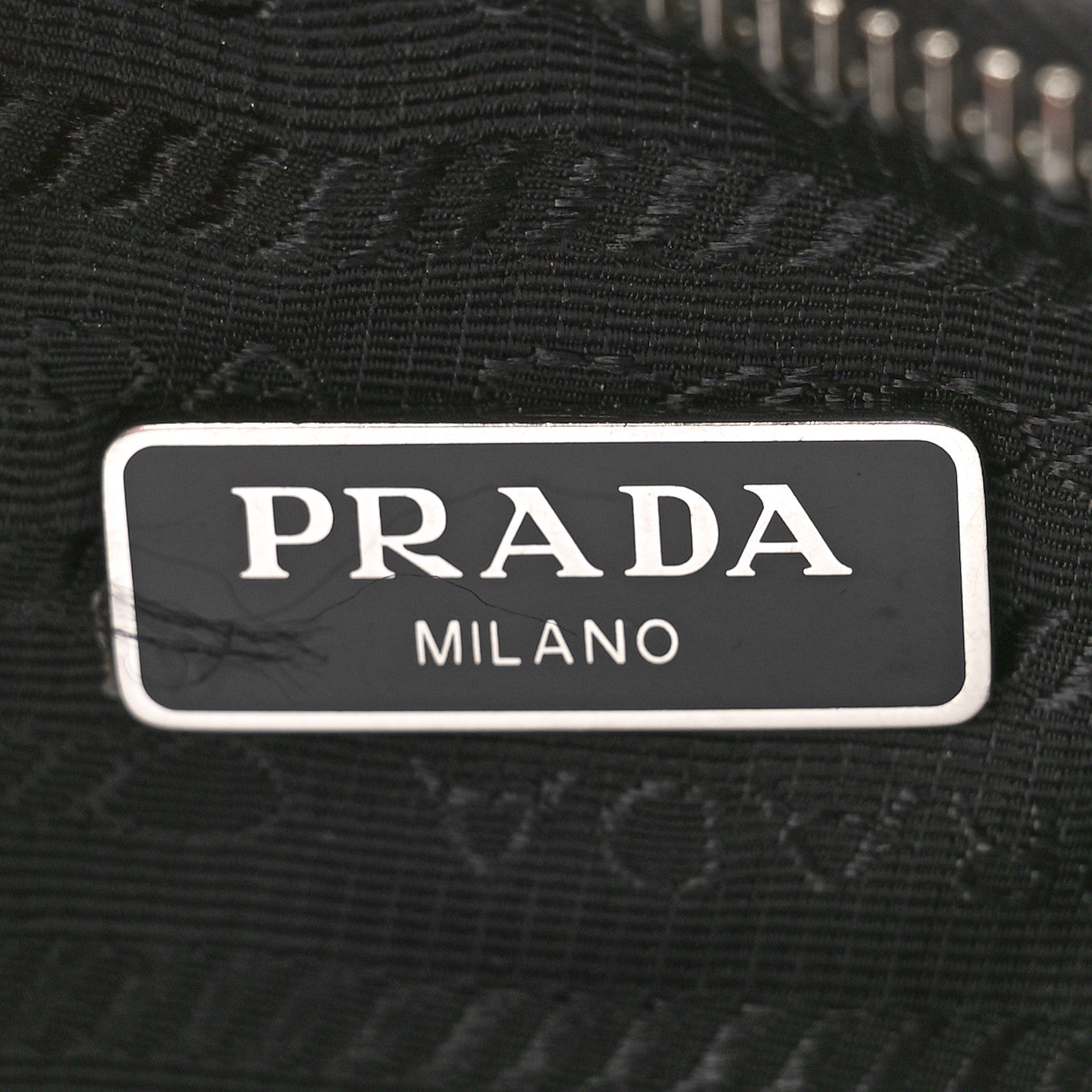 Prada Nylon Re-Edition 2005 Shoulder Bag Black 6 of 10