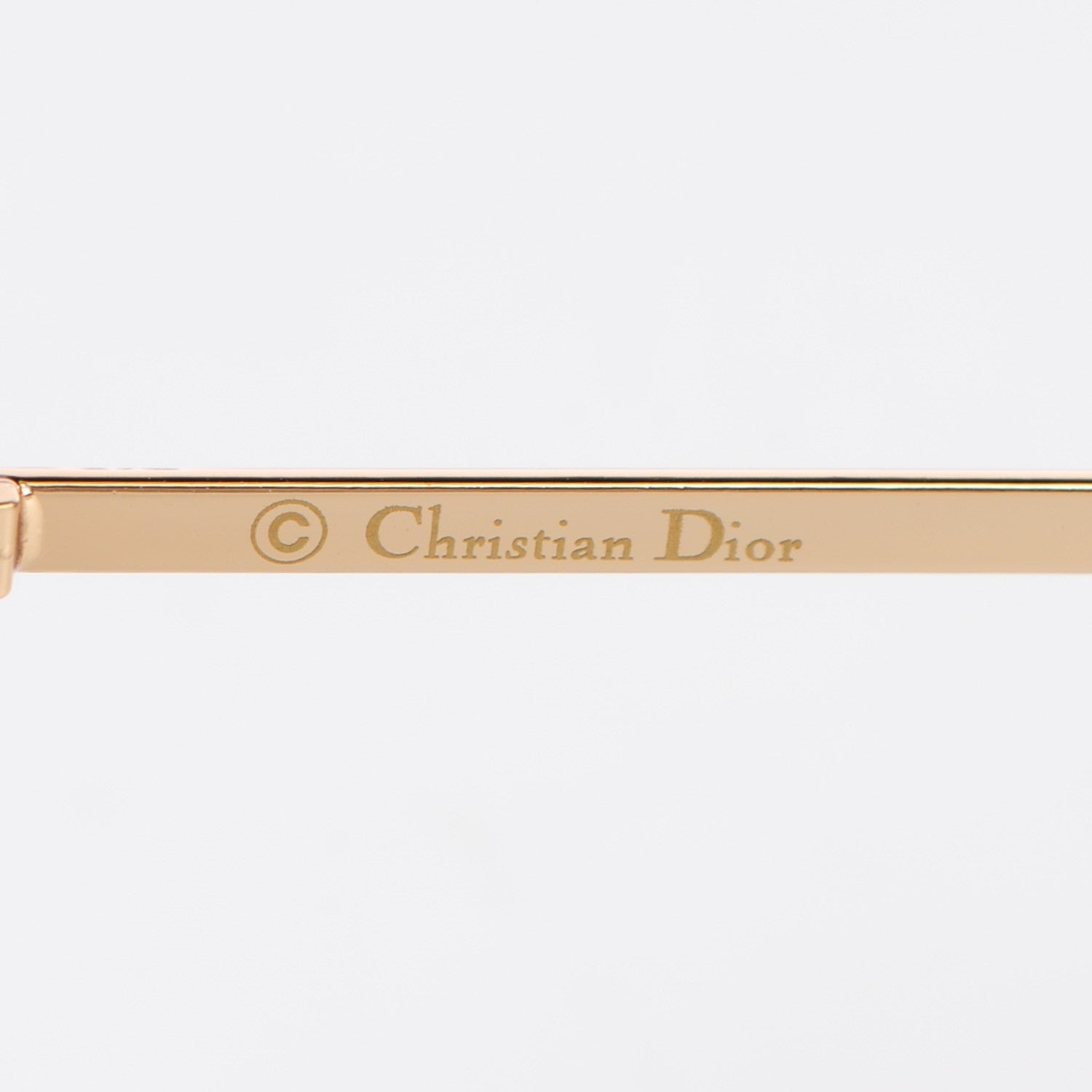 Christian Dior Metallic 2 Sunglasses 000XZ Rose Gold 5 of 9