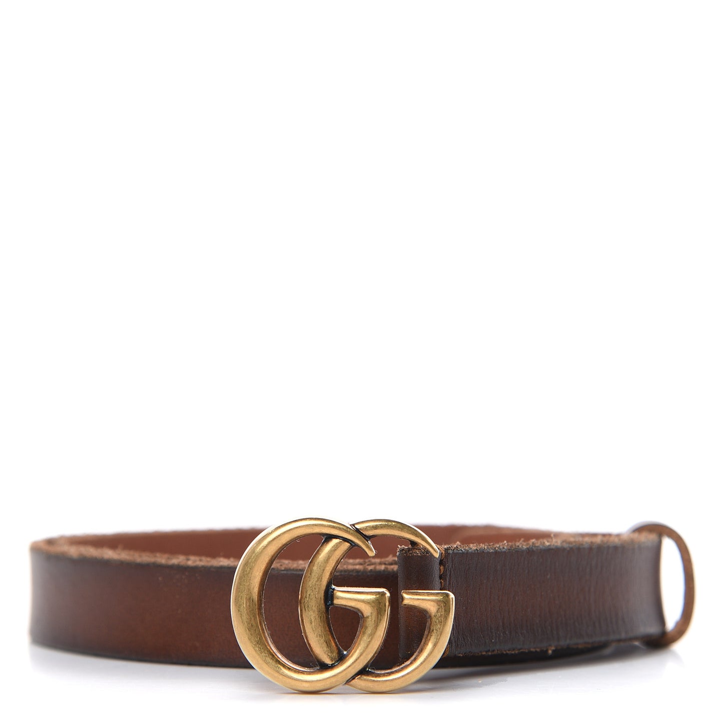 Faded Calfskin Double G 20mm Belt 75 30 Cuir