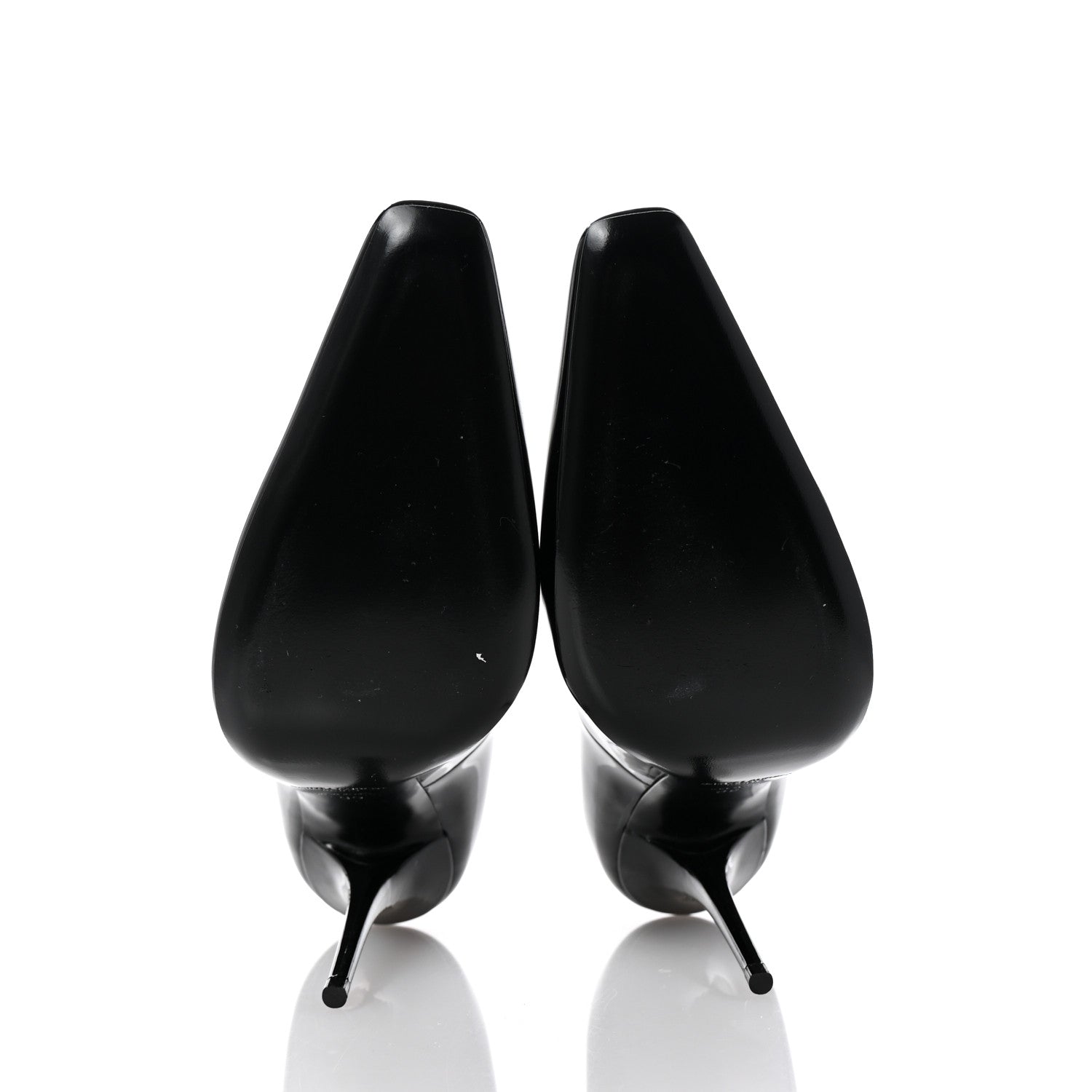 Saint Laurent Patent Instinct Pumps 39 Black 6 of 9