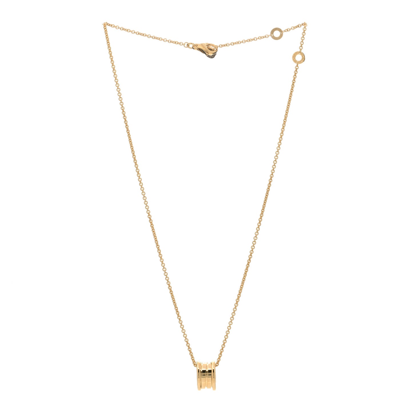 18K Yellow Gold B.Zero1 Pendant Necklace
