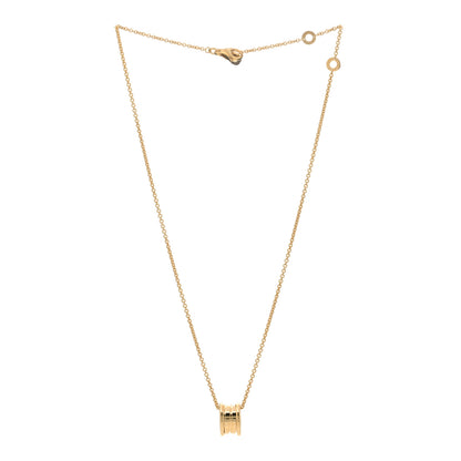 Bulgari 18K Yellow Gold B.Zero1 Pendant Necklace 2 of 3