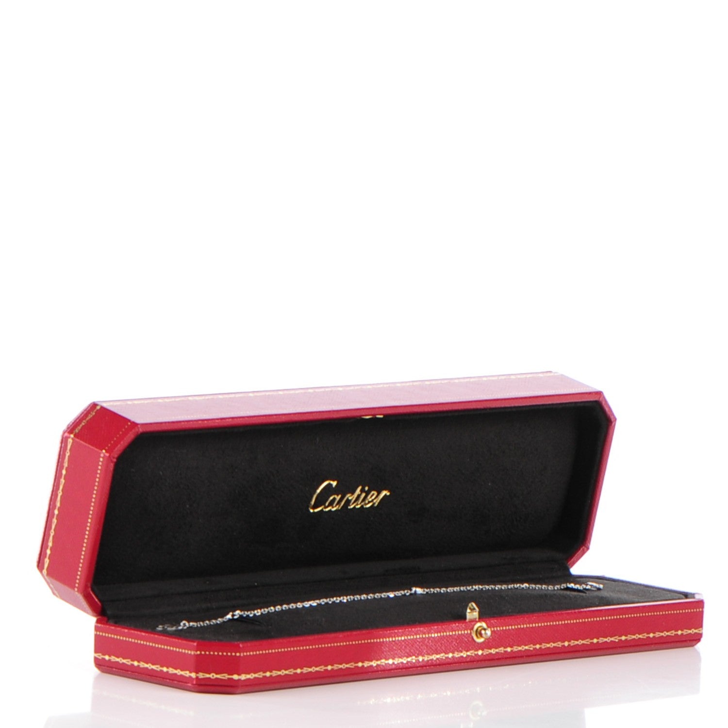 Cartier 18K White Gold Diamond SM D'Amour Bracelet 6 of 7