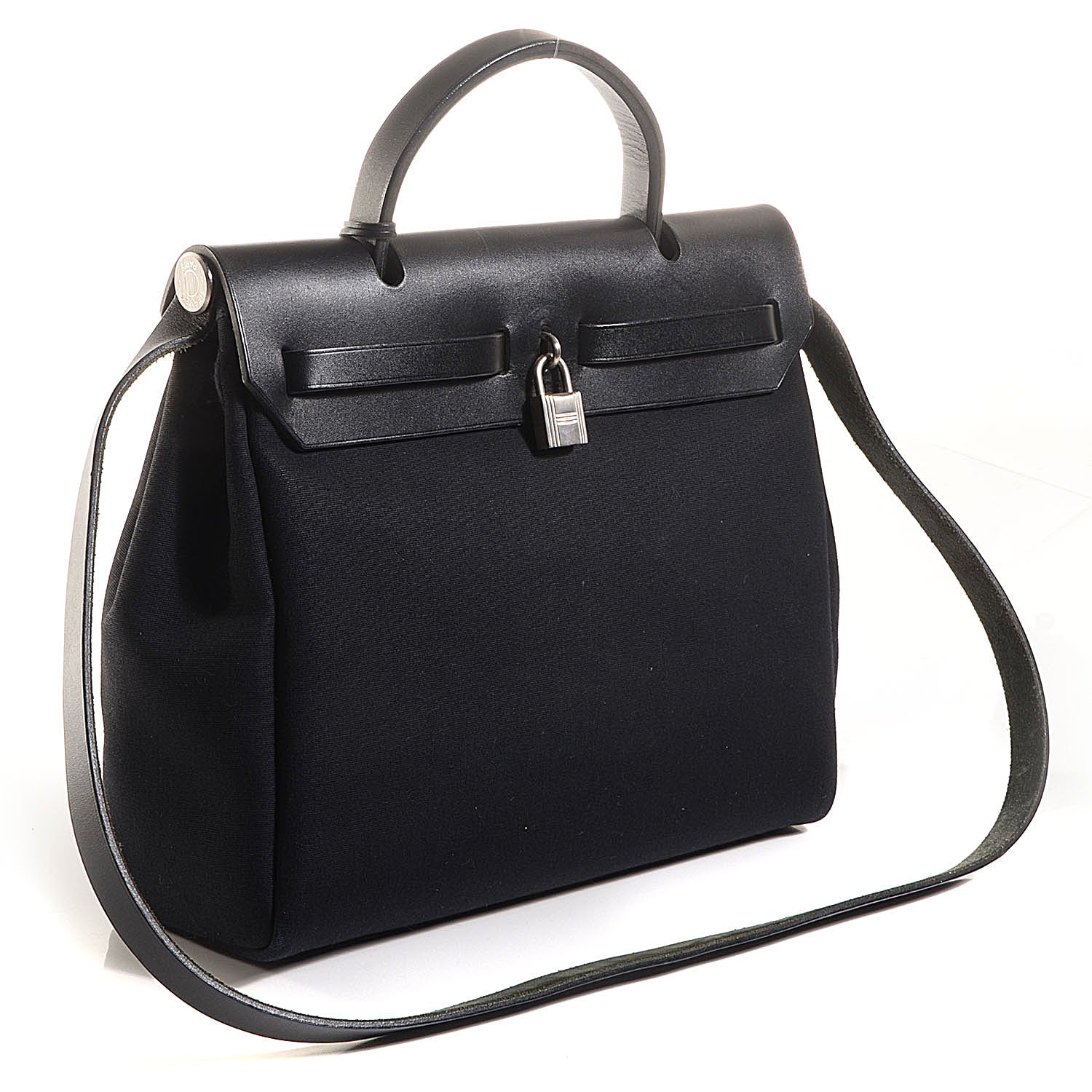 Hermes Toile Herbag Black 4 of 12