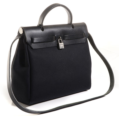 Hermes Toile Herbag Black 4 of 12