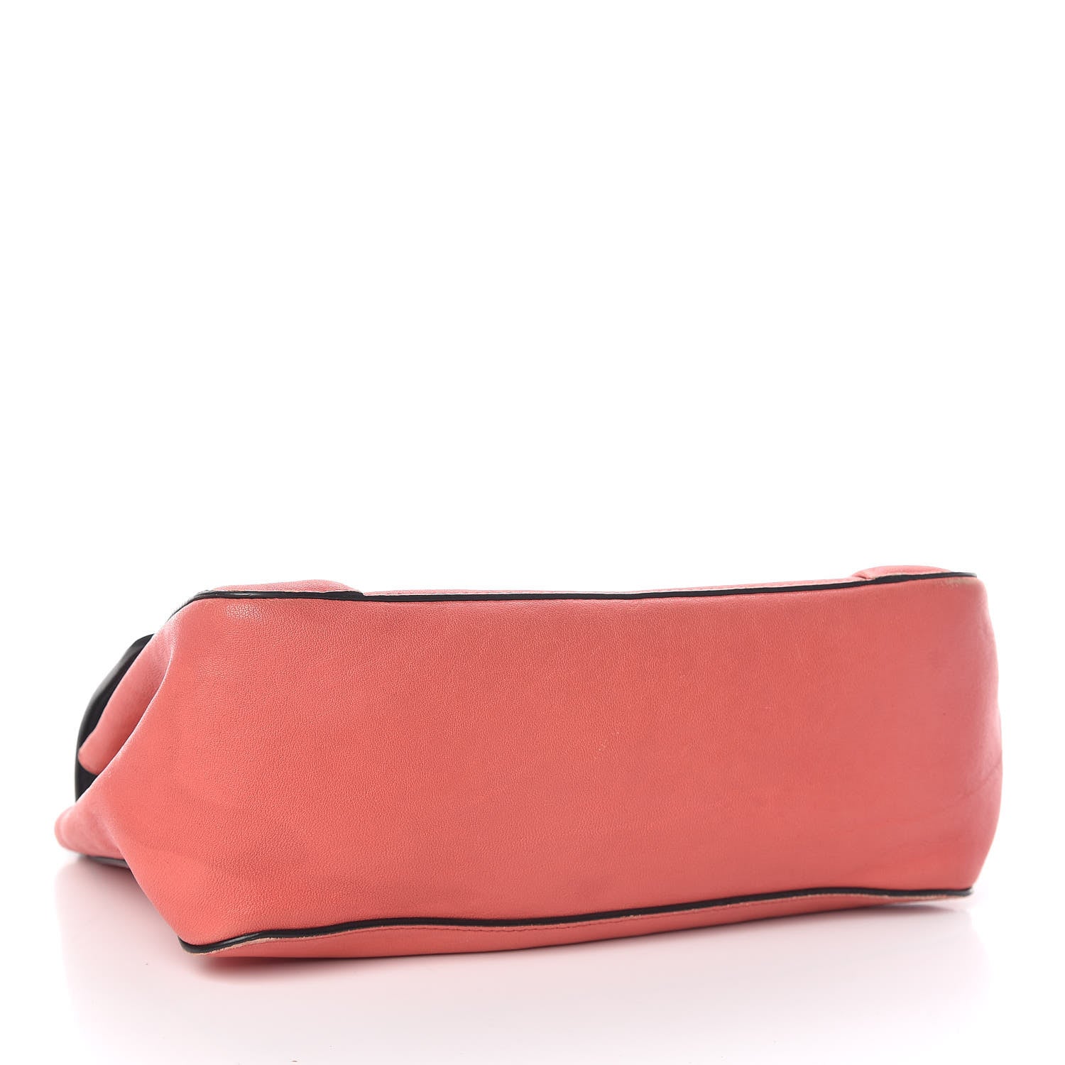 Chloe Goatskin Medium Elsie Shoulder Bag Coral Pop 4 of 16