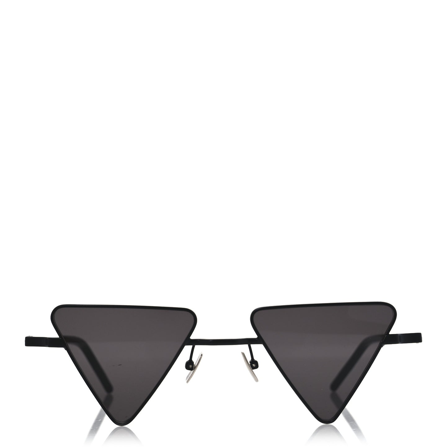 Metal Triangle Zoe Sunglasses SL300 Black