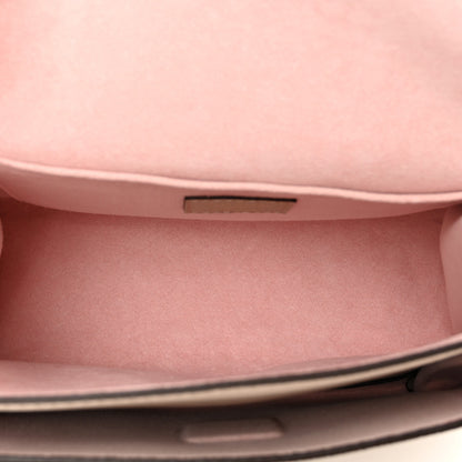 Louis Vuitton Soft Calfskin Mylockme Chain Bag BB Greige 6 of 9