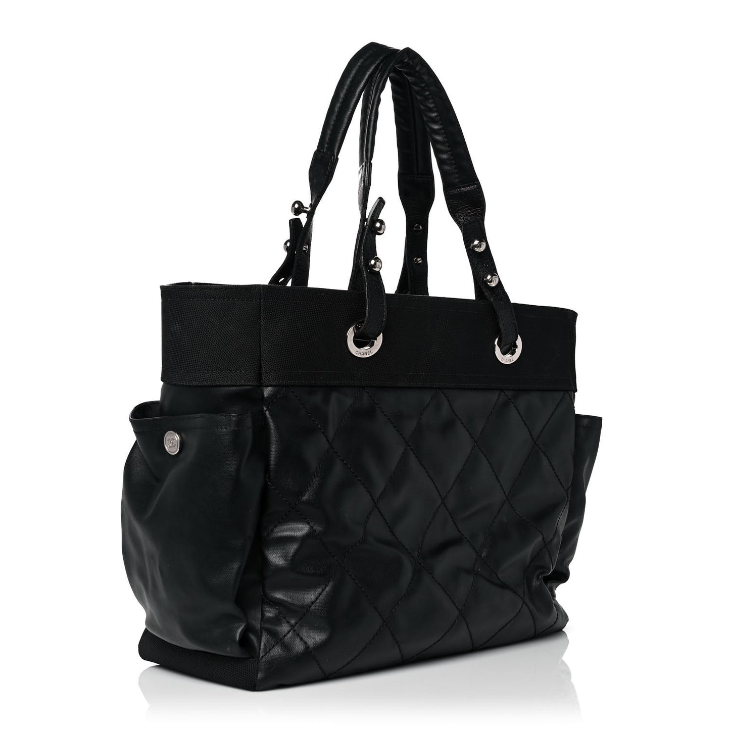 Caviar Quilted Jumbo Double Flap Beige Clair