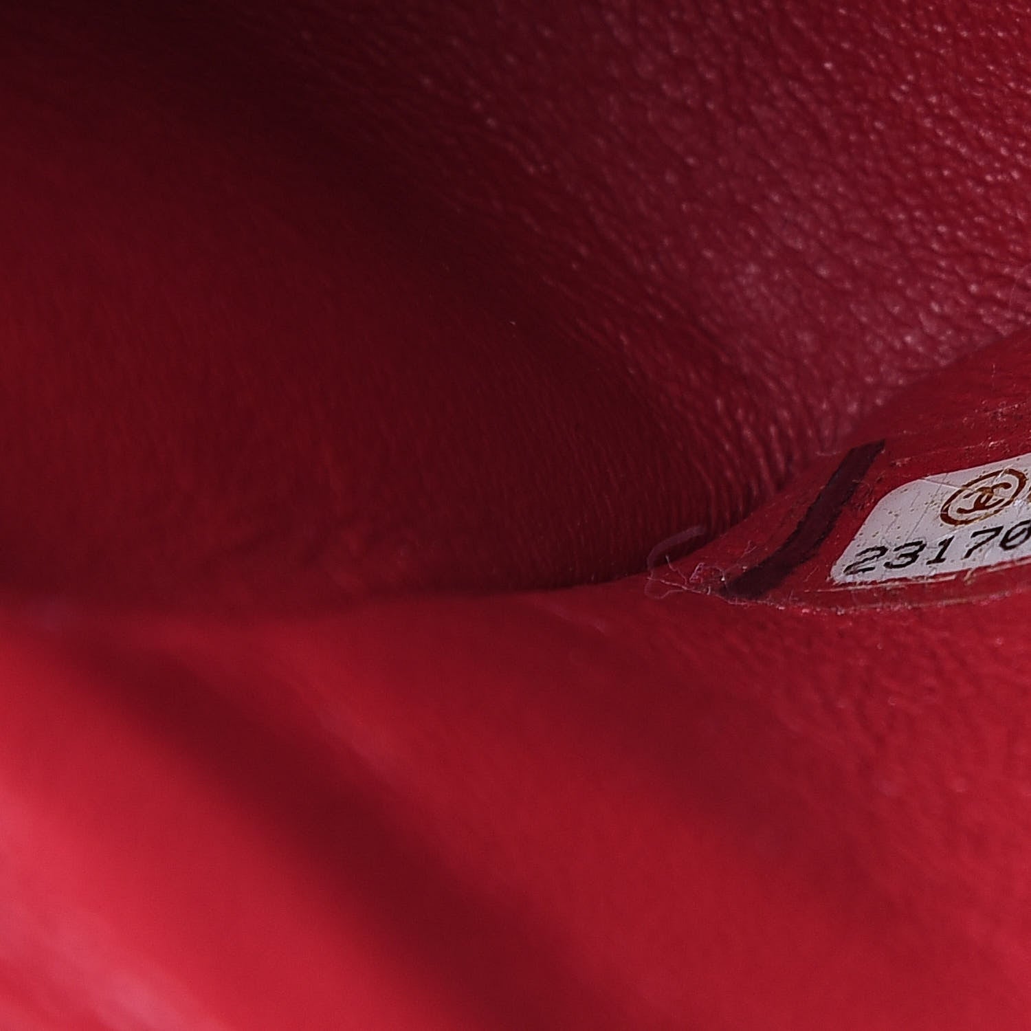 Chanel Lambskin Quilted Mini Rectangular Flap Red 7 of 11
