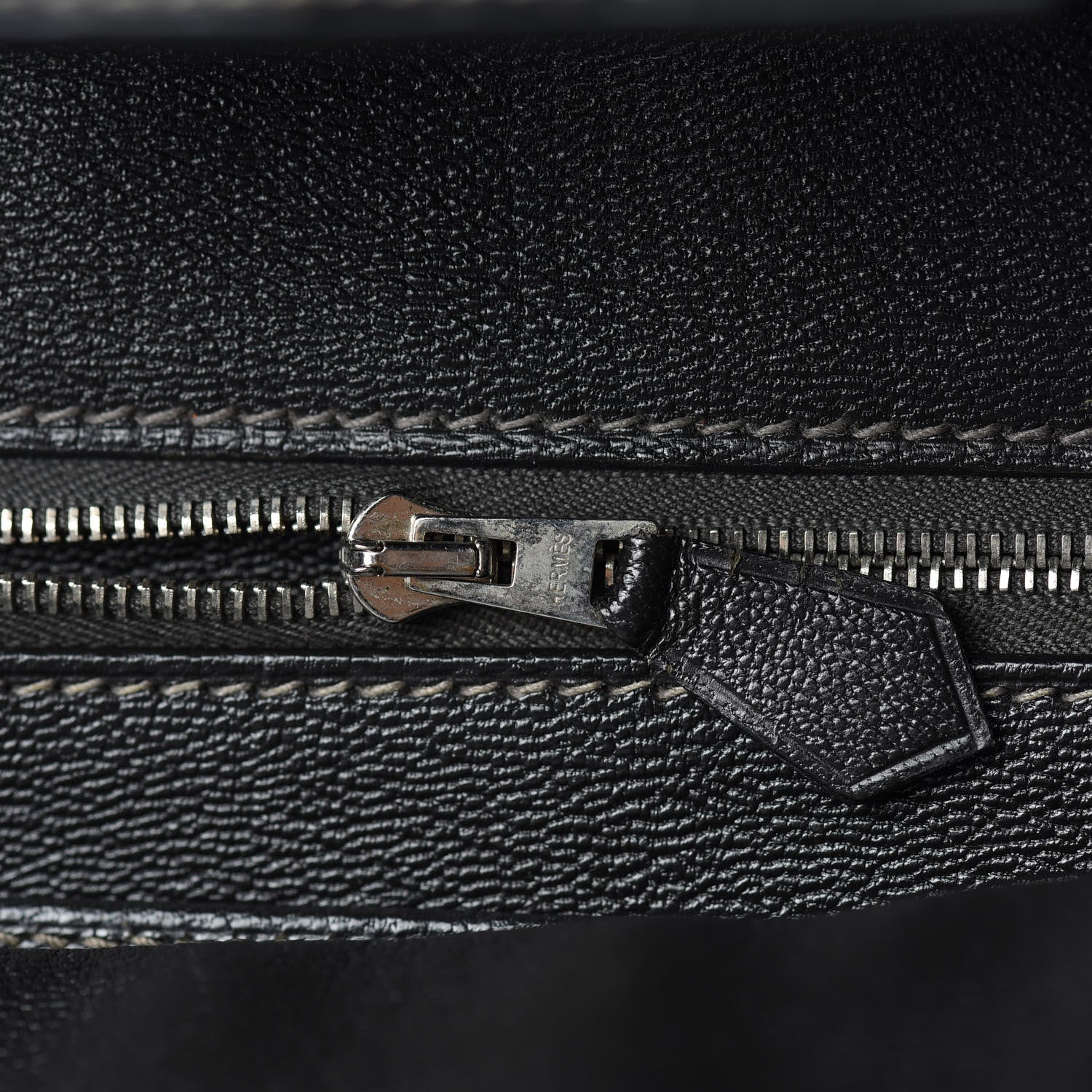 Hermes Shiny Porosus Crocodile Birkin 40 Graphite 16 of 45