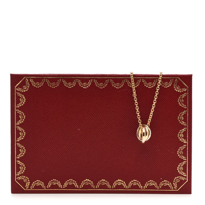 Cartier 18K Pink Yellow White Gold Baby Trinity Pendant Necklace 6 of 6