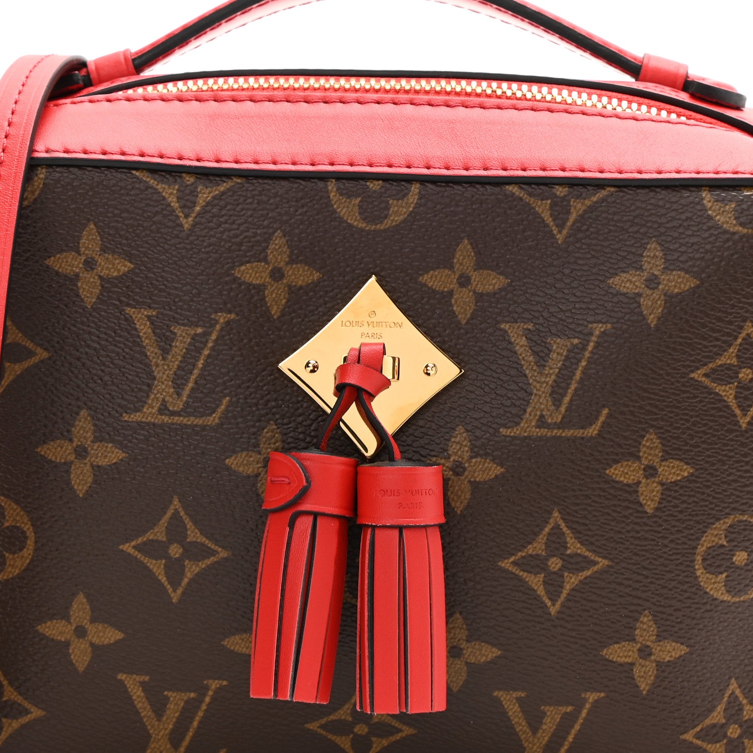 Louis Vuitton Monogram Saintonge Coquelicot 7 of 10