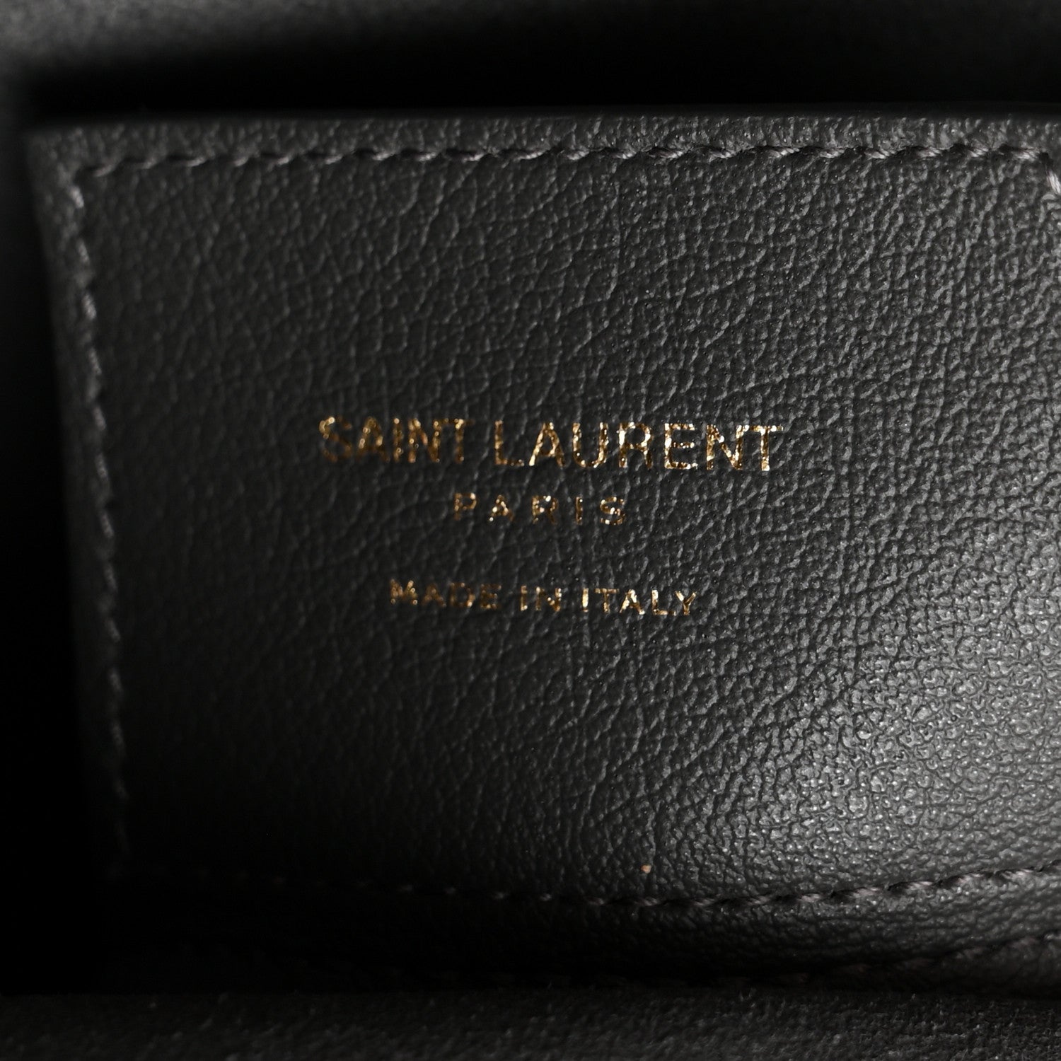 Saint Laurent Calfskin Large Shopping Tote Storm 7 of 11