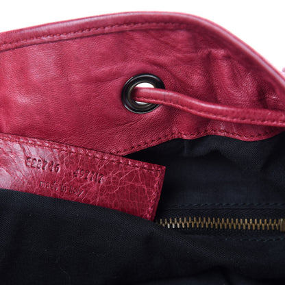Balenciaga Agneau Classic Hardware Pompon Pourpre 9 of 10