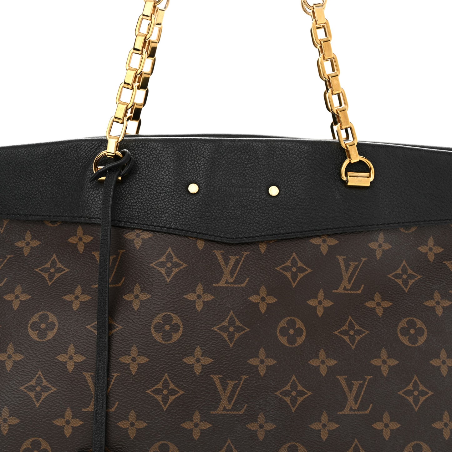 Monogram Pallas Shopper Black