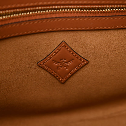 MCM Lauretos Nappa Medium Himmel Hobo Cognac 6 of 10