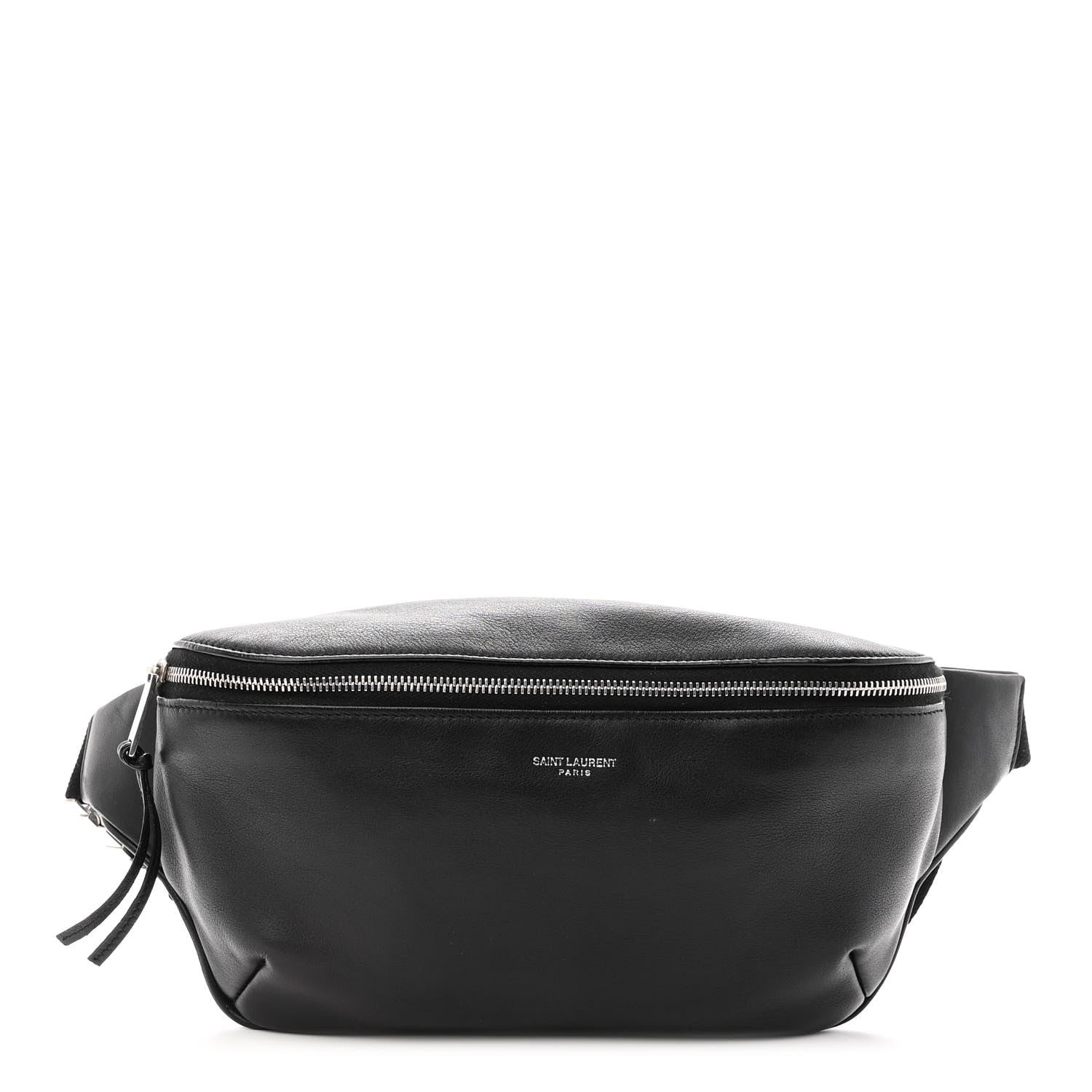 Saint Laurent Calfskin Belt Bag Black 1 of 9