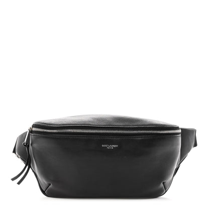 Saint Laurent Calfskin Belt Bag Black 1 of 9