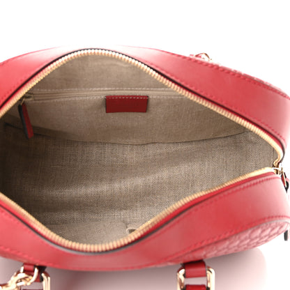 Gucci Soft Microguccissima Medium Crossbody Bag Rosso 5 of 12