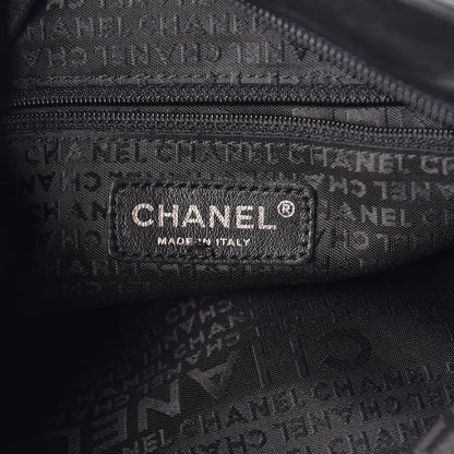 Chanel Lambskin Stitched Medium Ultimate Soft Tote Black 6 of 9