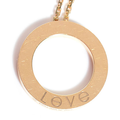 Cartier 18K Yellow Gold LOVE Pendant Necklace 4 of 7