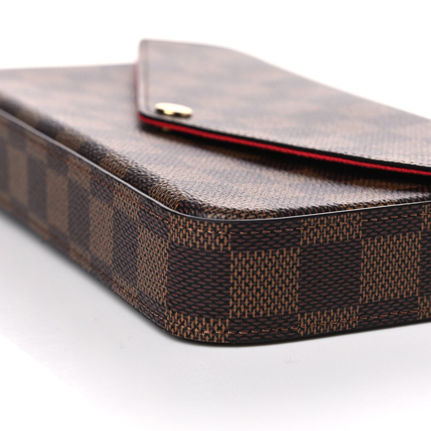 Damier Ebene Pochette Felicie Chain Wallet