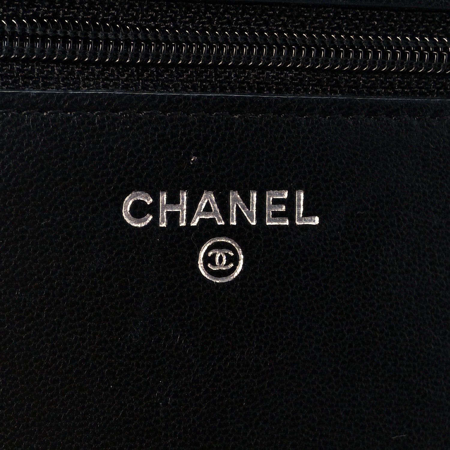 Chanel Lambskin Quilted Wallet On Chain WOC Black 11 of 24