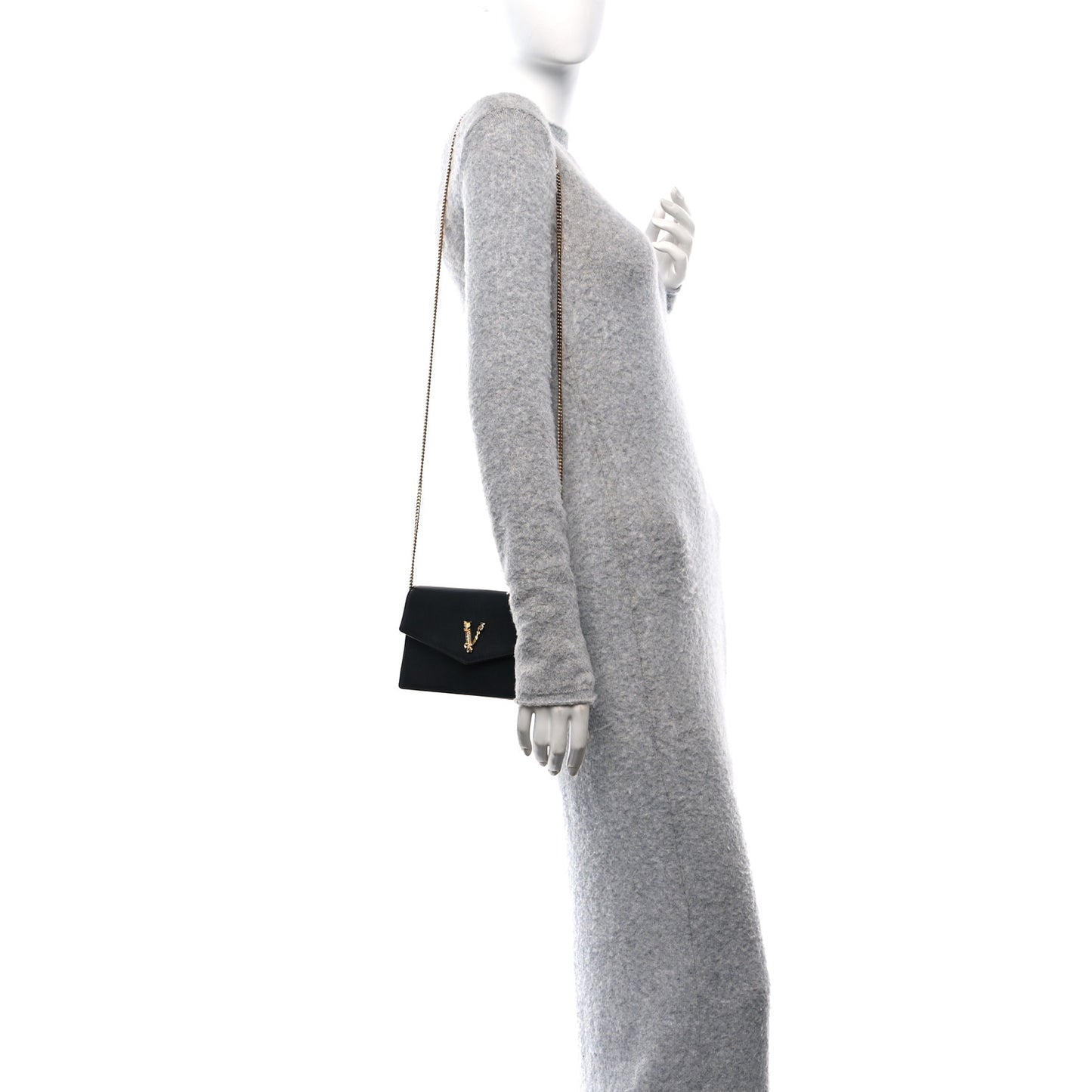 Vitello Virtus Wallet on Chain Black