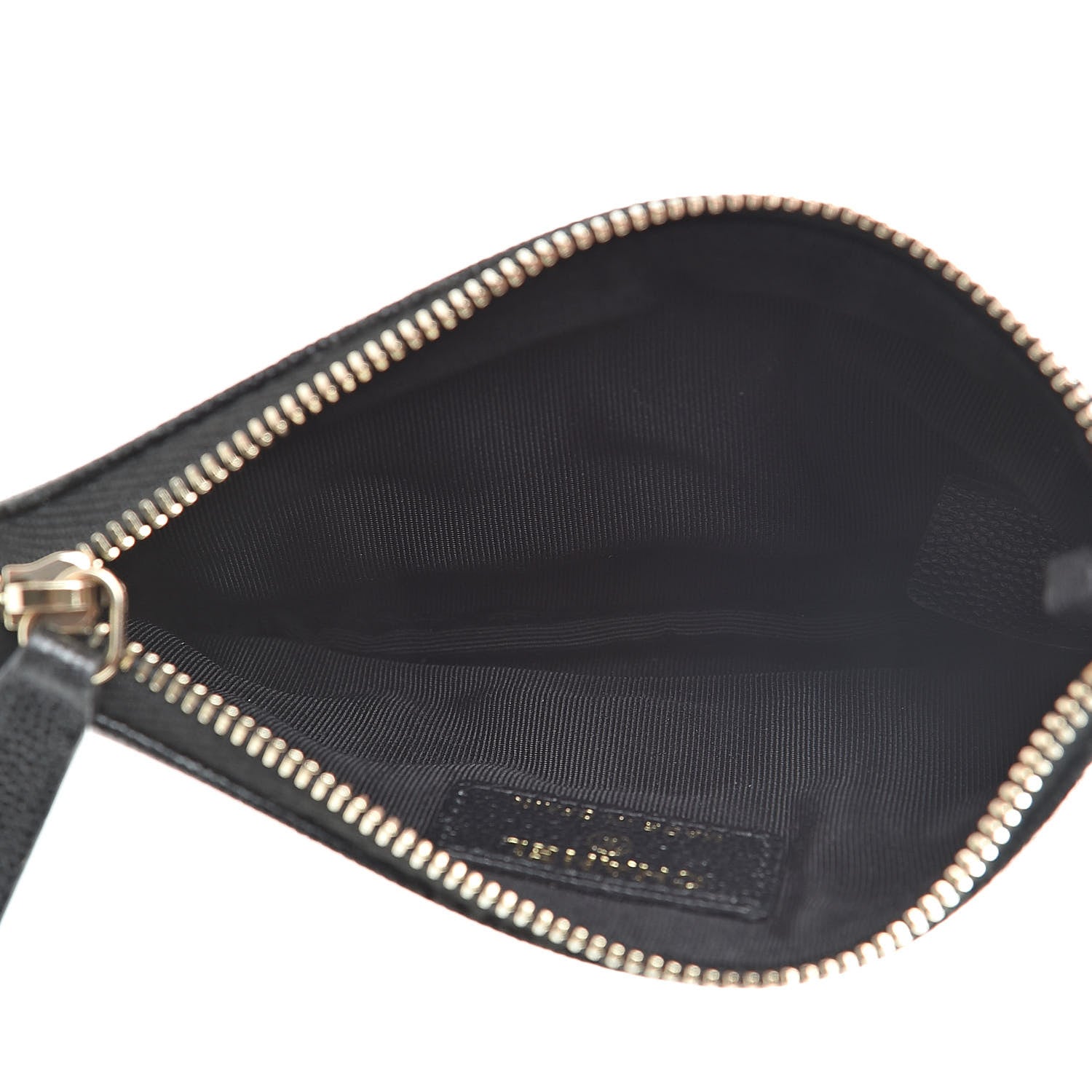 Chanel Caviar Quilted Small Vintage Mademoiselle Cosmetic Case Black 5 of 8