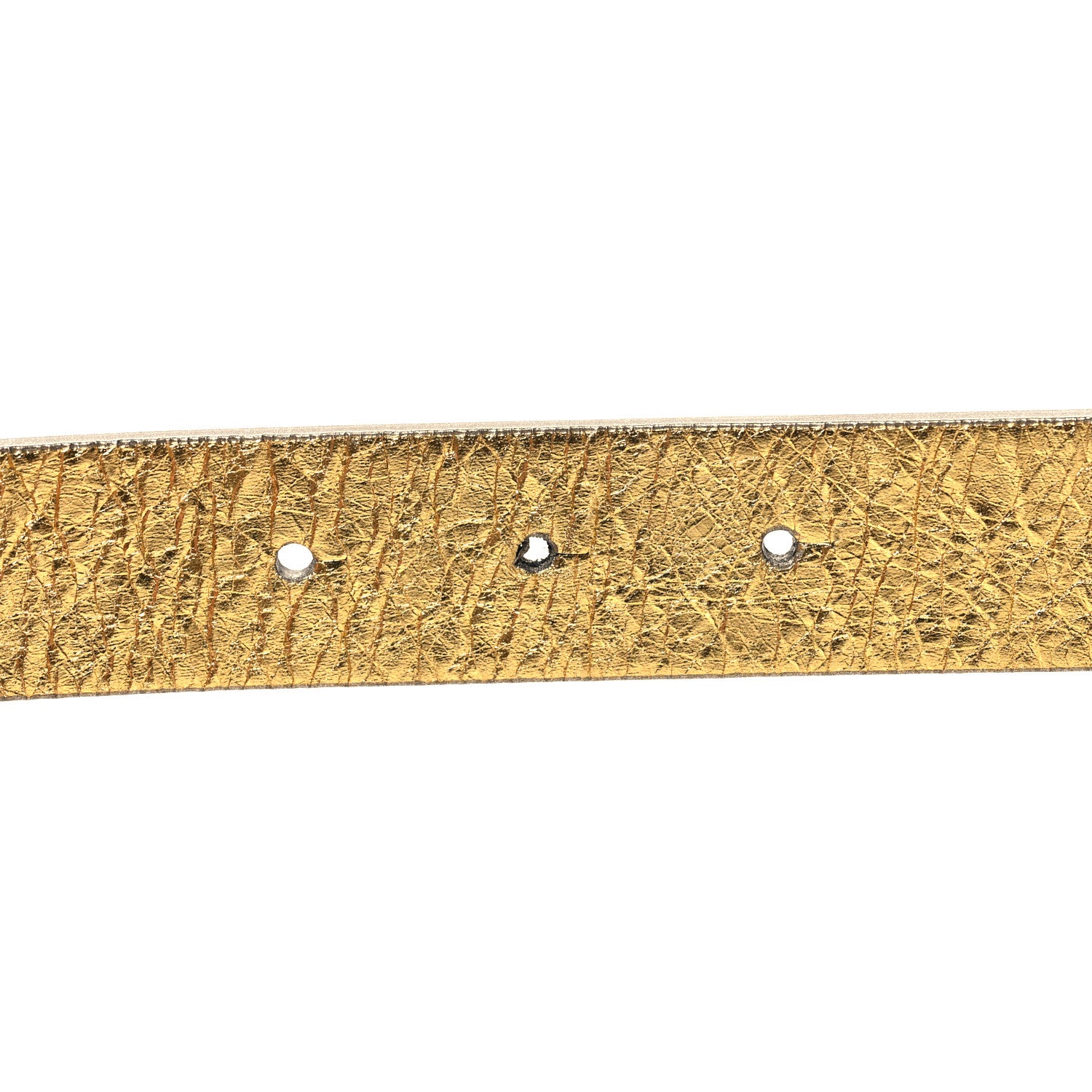 Chanel Metallic Calfskin Crystal Embellished CC Scarab Belt 70 28 Gold 3 of 6