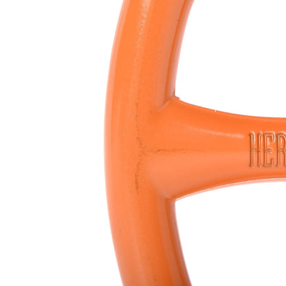 Hermes Lacquer Chaine d'Ancre Scarf Ring Orange 4 of 6