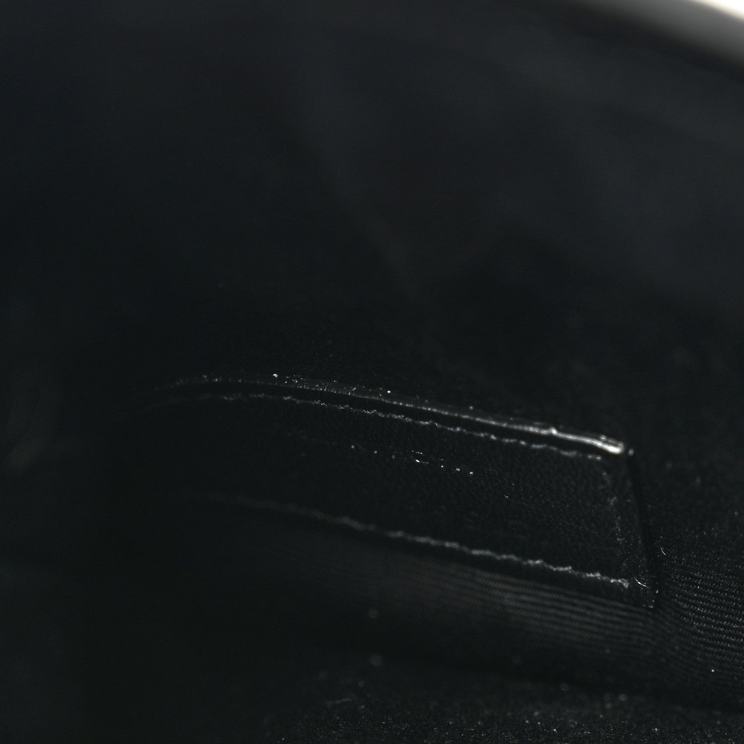 Saint Laurent Grain De Poudre Uptown Baby Pouch Black 7 of 8