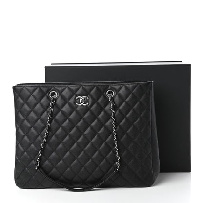 Chanel Caviar Quilted Large Shopping Tote Black 11 of 11