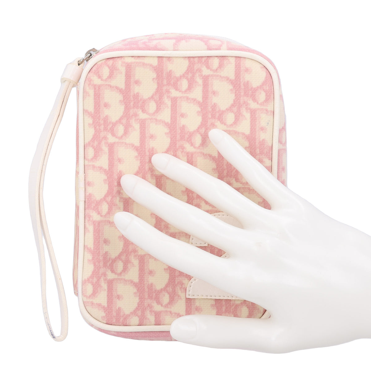 Christian Dior Monogram Girly Trotter Cosmetic Pouch Pink 2 of 10