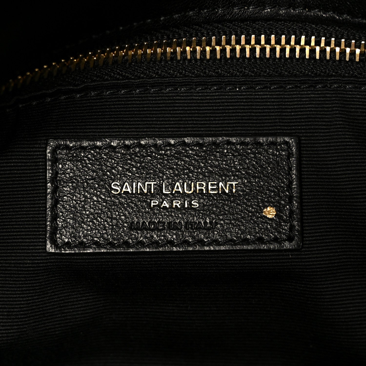 Saint Laurent Plunged Lambskin Calypso Black 6 of 11
