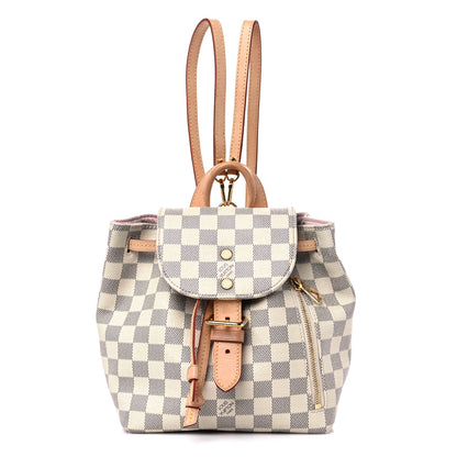 Louis Vuitton Damier Azur Sperone BB Backpack 1 of 14
