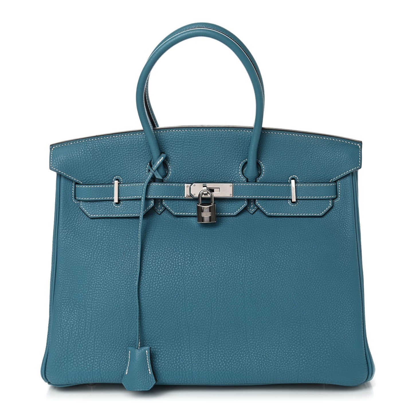 Togo Birkin 35 Blue Jean