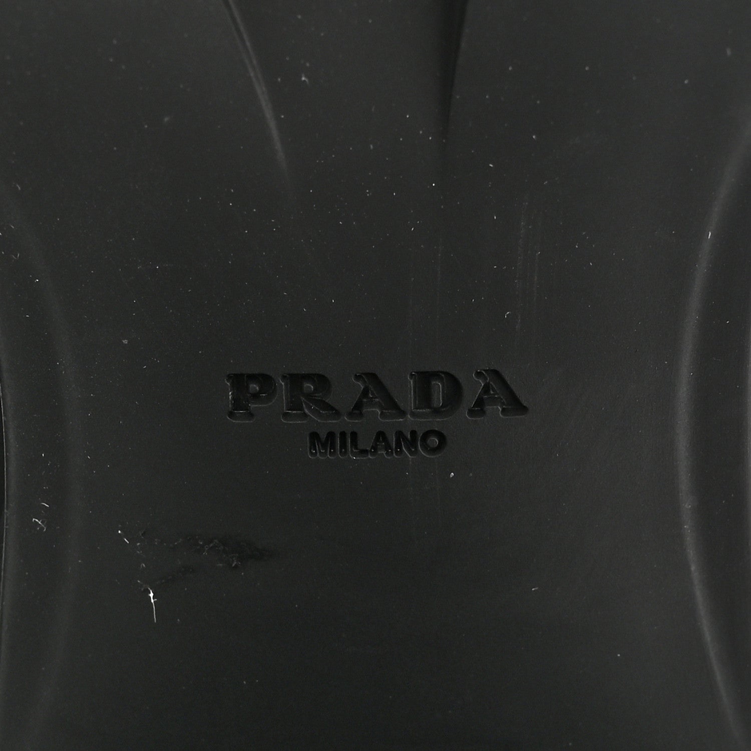 Prada Spazzolato Re-Nylon Metal Triangle Logo Lace Up 55mm Ankle Boots 38.5 Black 6 of 15