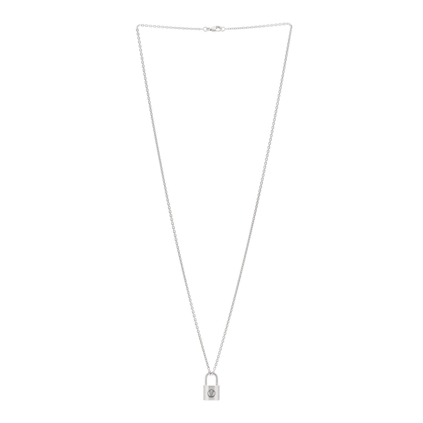 Sterling Silver Lockit Necklace