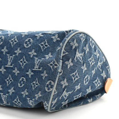 Louis Vuitton Monogram Denim Neo Speedy Blue 10 of 14