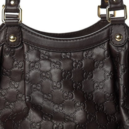Gucci Guccissima Medium Sukey Tote Chocolate 8 of 11