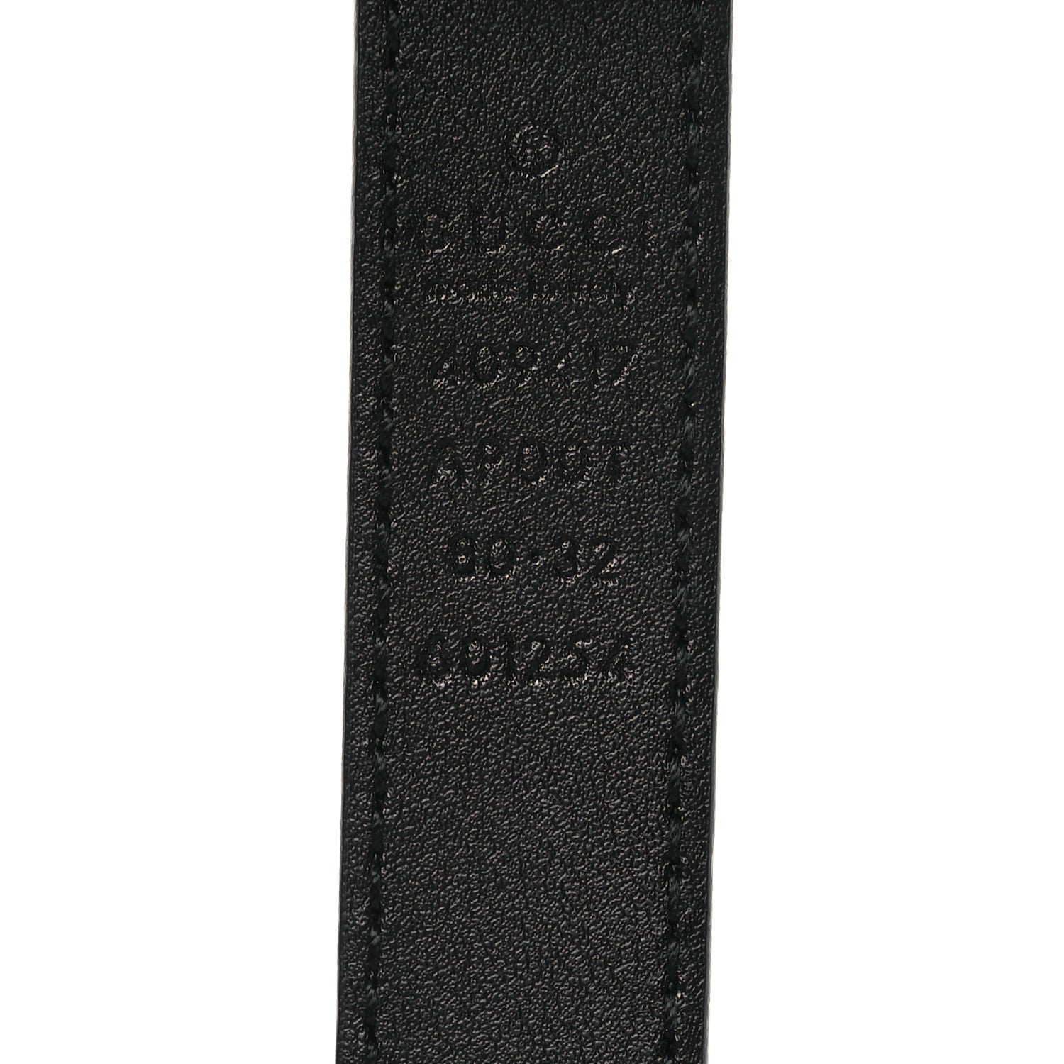 Gucci Calfskin Double G 20mm Belt 80 32 Black 5 of 5