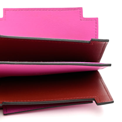 Hermes Swift Multiplis Card Holder Magnolia Rouge H 5 of 8
