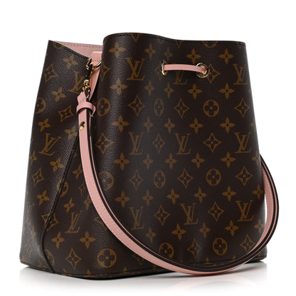 Louis Vuitton Monogram Neonoe MM Rose Poudre 3 of 17