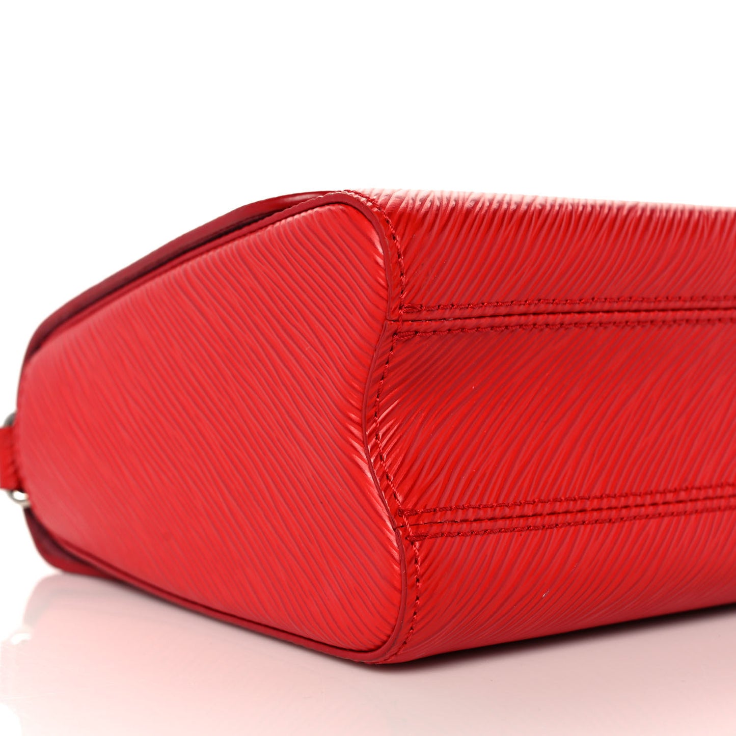 Epi Twist Shoulder Bag MM Coquelicot