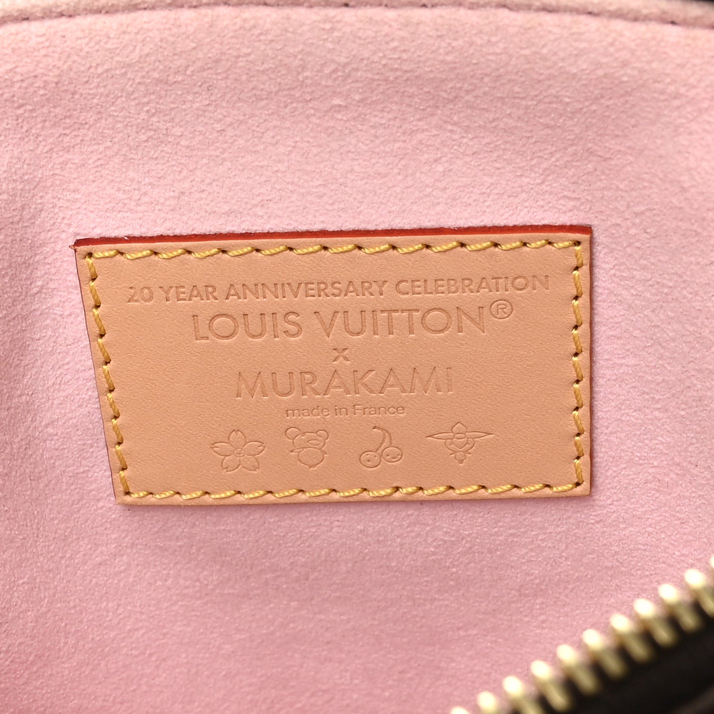 LV X TM Monogram Cherry Blossom Speedy Bandouliere 25 Sakura Brown