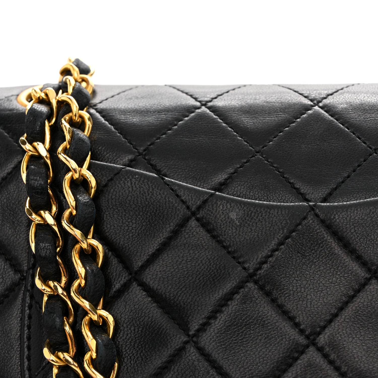 Chanel Lambskin Quilted Small Double Flap Black 18 of 18