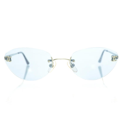 Chanel CC Logo Sunglasses 4003 Blue 3 of 8