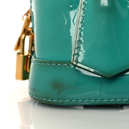 Louis Vuitton Vernis Alma BB Turquoise 18 of 22
